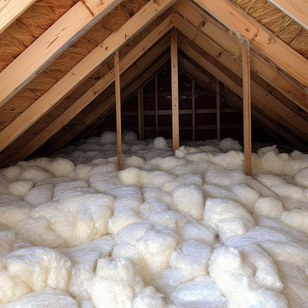 Attic insulation