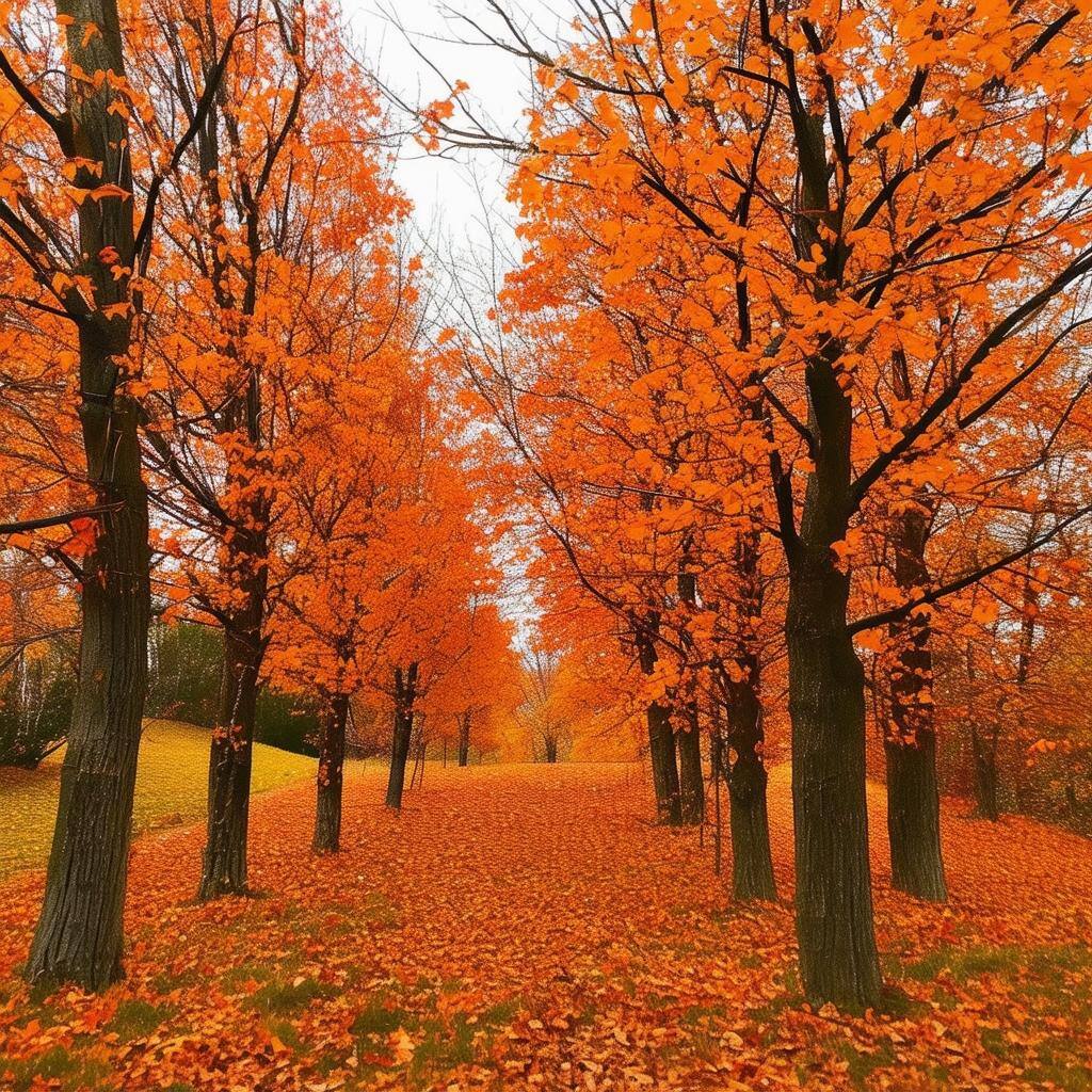 Fall trees