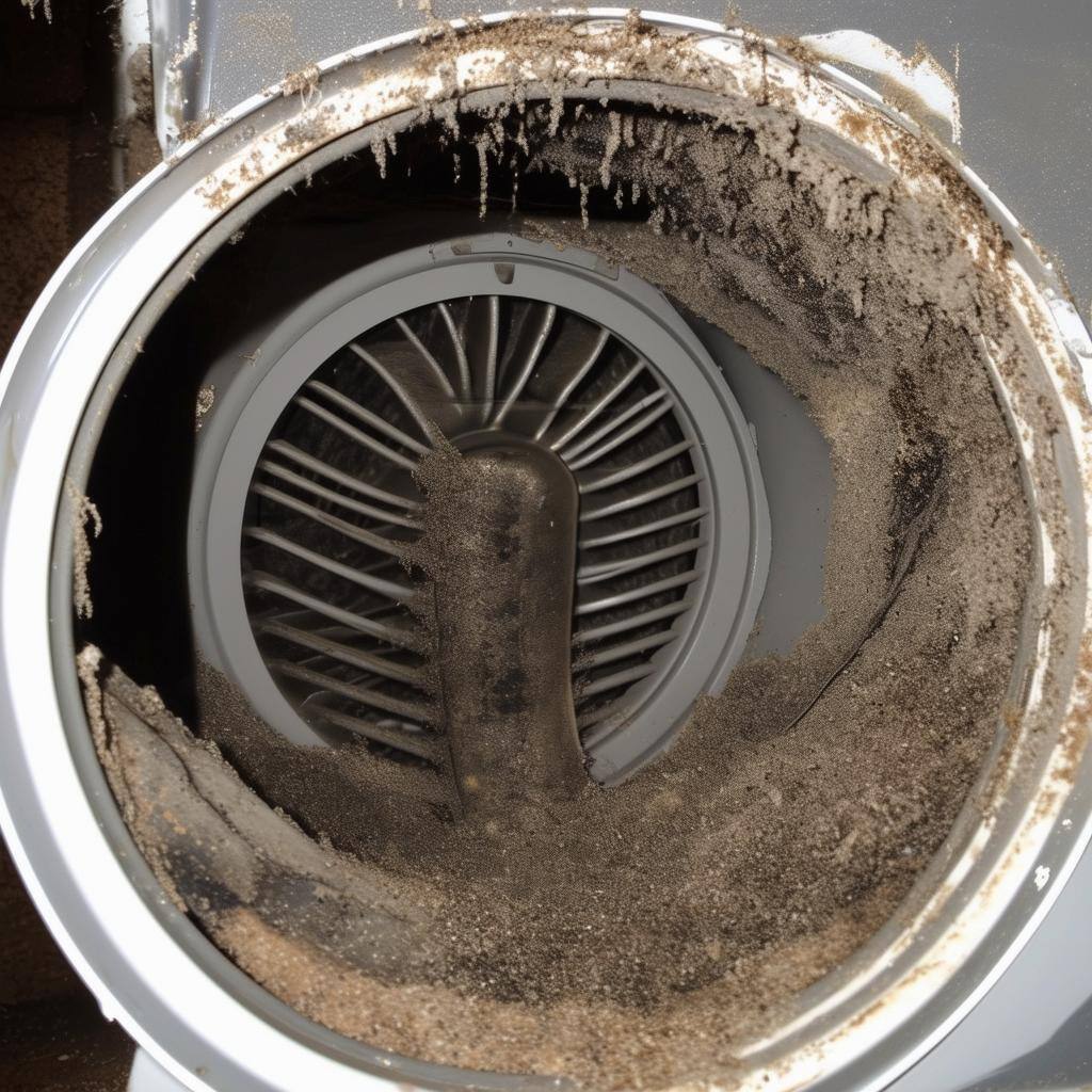 dirty dryer vents