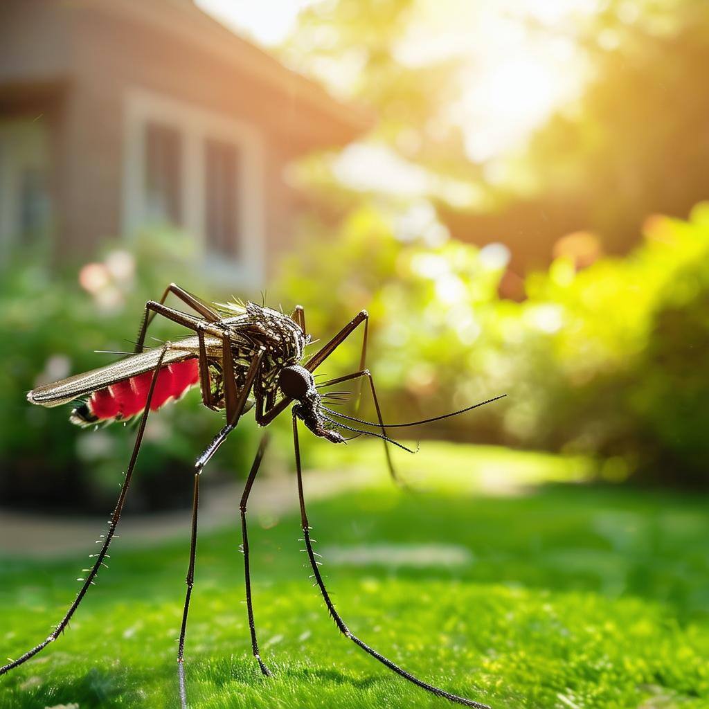 mosquito treatment in yard