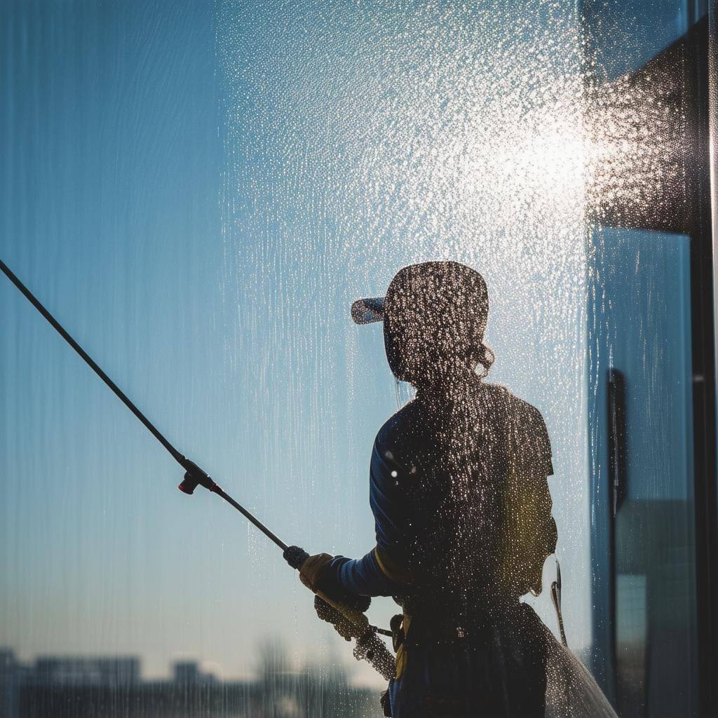 person window washing